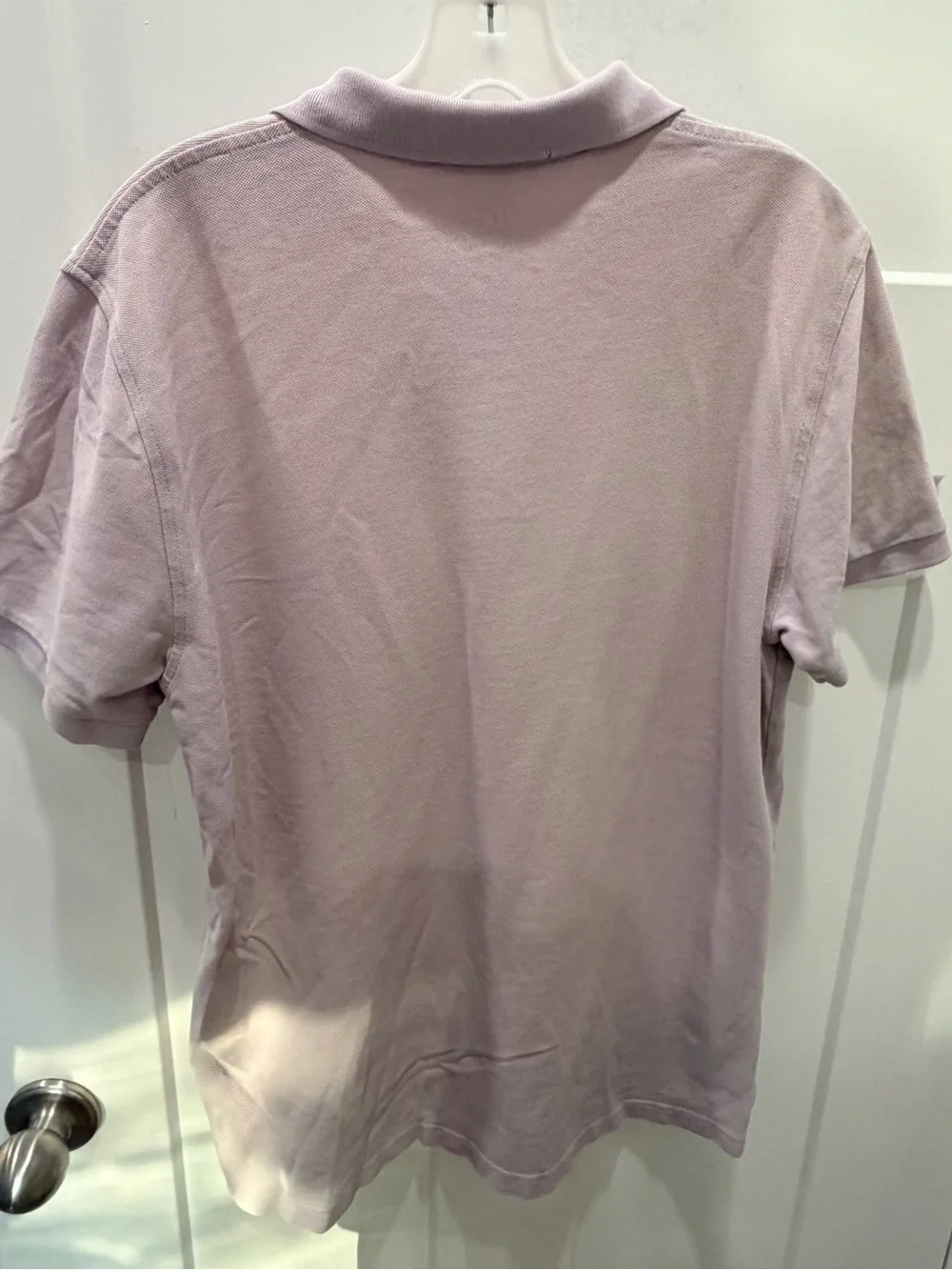 J Crew Mercantile Light Pink Polo Shirt Men’s Cotton Short Sleeve
